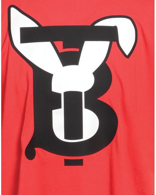 Burberry T-shirts in Red für Herren