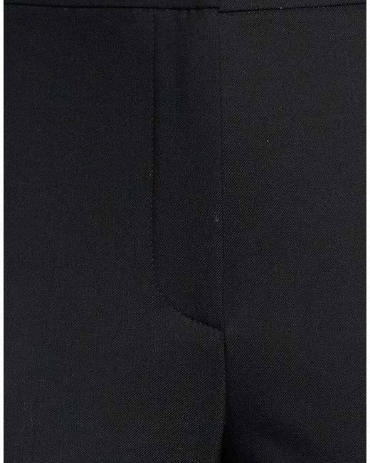 Patrizia Pepe Black Pants Polyester, Virgin Wool, Elastane