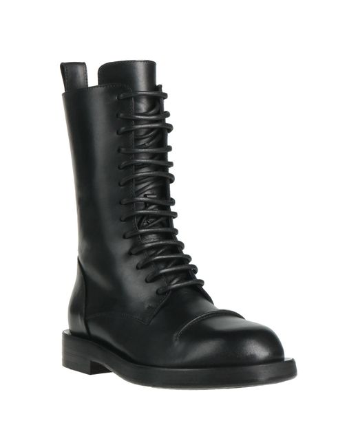 Ann Demeulemeester Black Ankle Boots