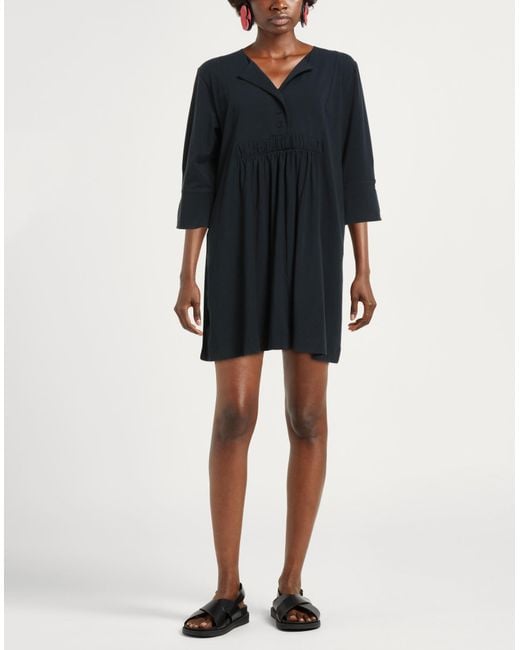 Alpha Studio Black Mini Dress