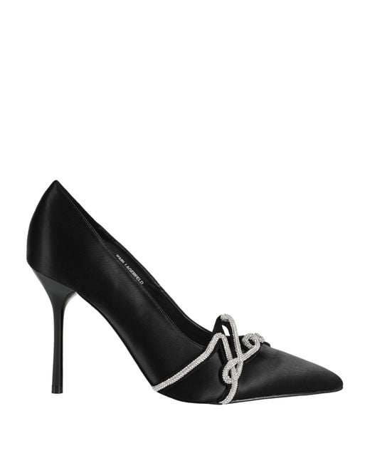 Zapatos de salón Karl Lagerfeld de color Black