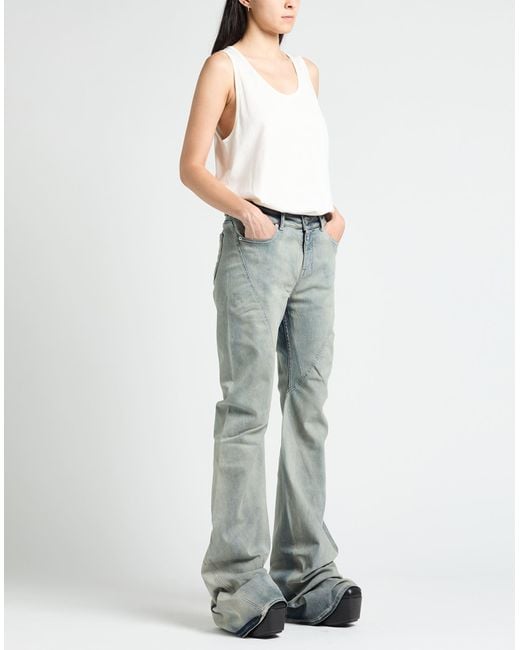 Pantaloni Jeans di Rick Owens in Gray
