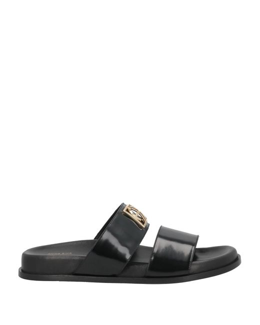 Anine Bing Black Sandals