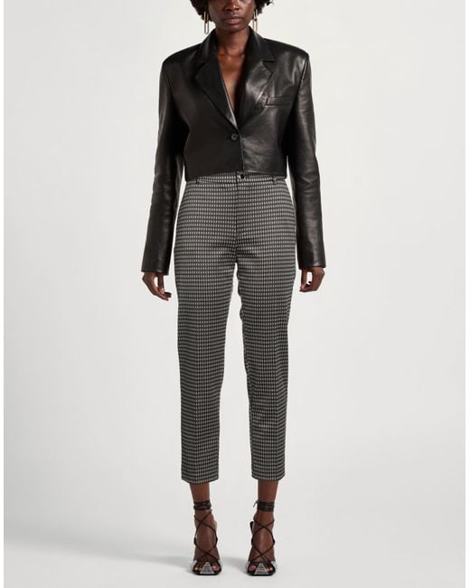 Liu Jo Gray Pants Polyester, Polyamide, Elastane