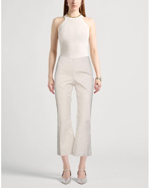Liviana Conti White Trouser