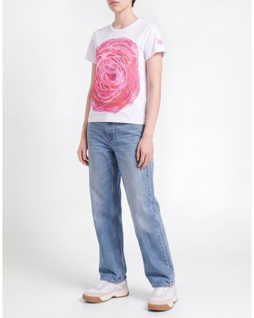 Comme des Garçons Pink T-Shirt Cotton