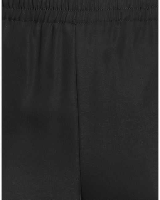 Liu Jo Black Pants Viscose, Polyester