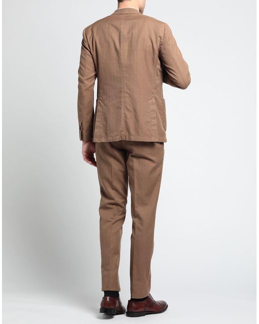 Santaniello Brown Suit for men