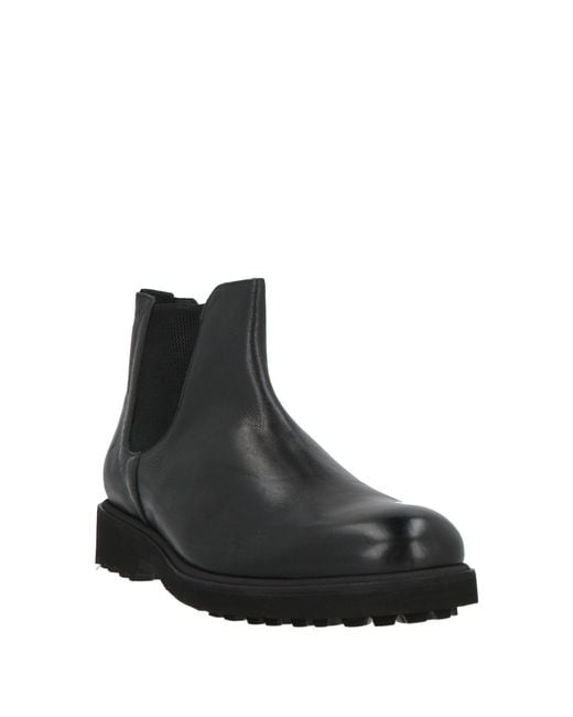 Marechiaro 1962 Black Ankle Boots Leather for men