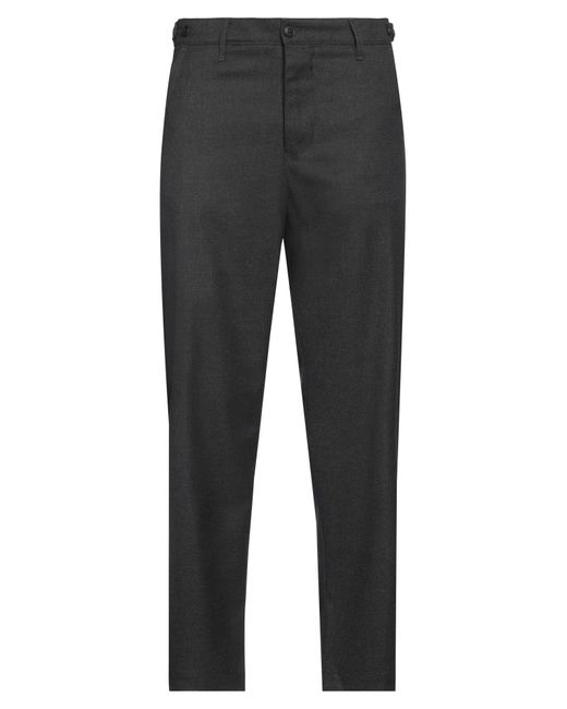 Drykorn Gray Charcoal Pants Recycled Polyamide, Viscose, Elastane for men