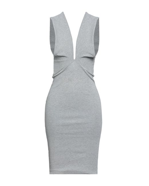 Odi Et Amo Gray Mini Dress