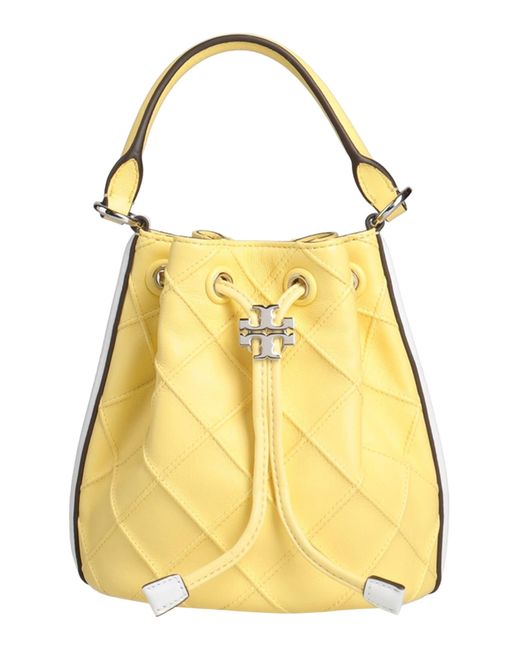 Tory Burch Handbag in Yellow Lyst