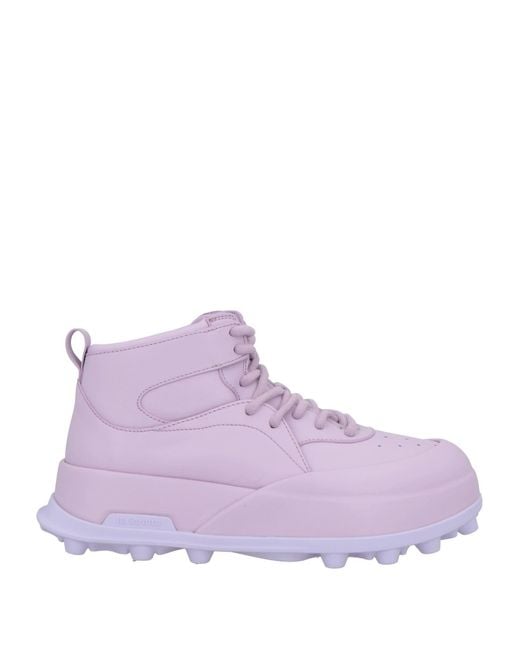 Jil Sander Purple Lilac Sneakers Calfskin
