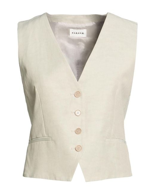 P.A.R.O.S.H. White P.A.R.O..H. Waistcoat