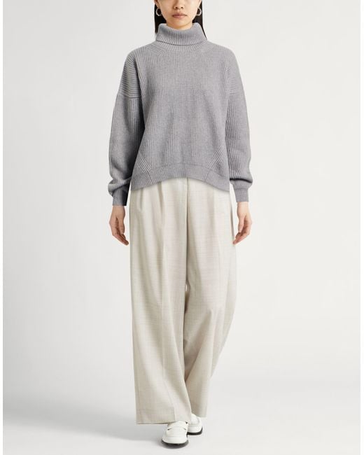 Peserico Gray Turtlenecks
