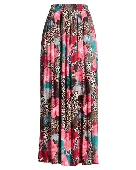 CONNOR & BLAKE Red Maxi Skirt Viscose