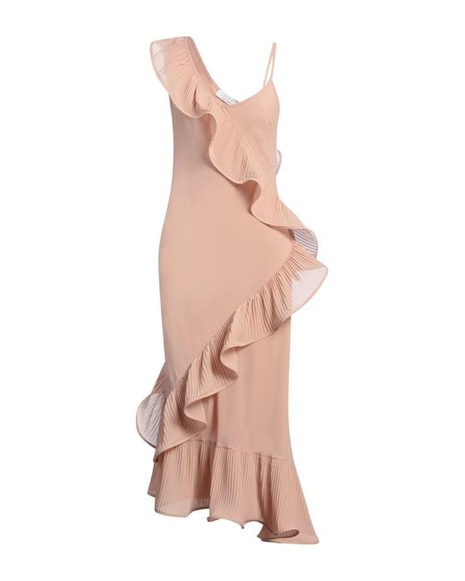 Kaos Pink Midi Dress