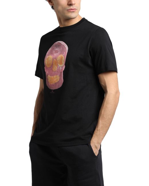 Paul Smith Black T-Shirt for men