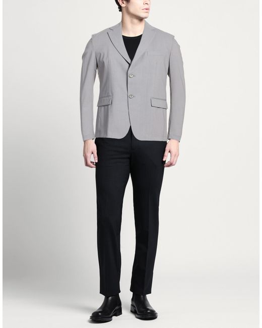 DUNO Gray Blazer for men