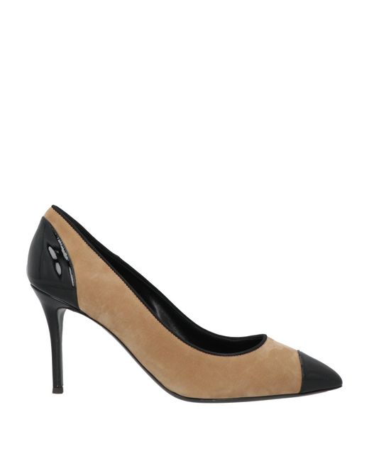 Giuseppe Zanotti Metallic Pumps Leather