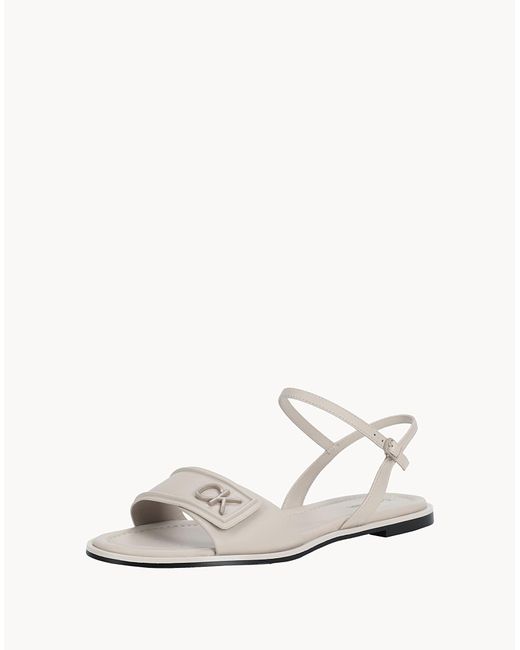 Calvin Klein White Sandals