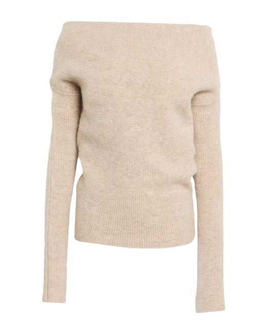 Rick Owens Natural Sweater Alpaca Wool, Polyamide, Wool, Elastane