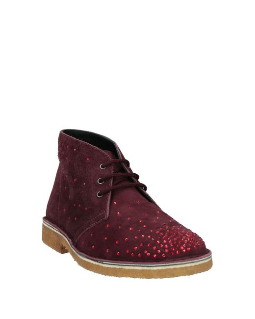 Loriblu Red Ankle Boots