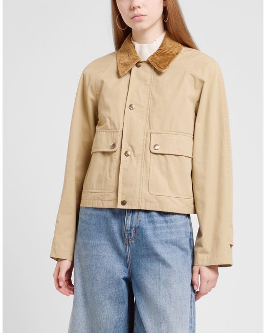 Burberry Natural Jacket Cotton
