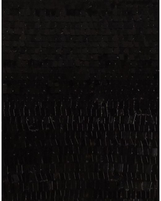 Kiton Black Top Polyester, Triacetate, Polyethylene, Silk