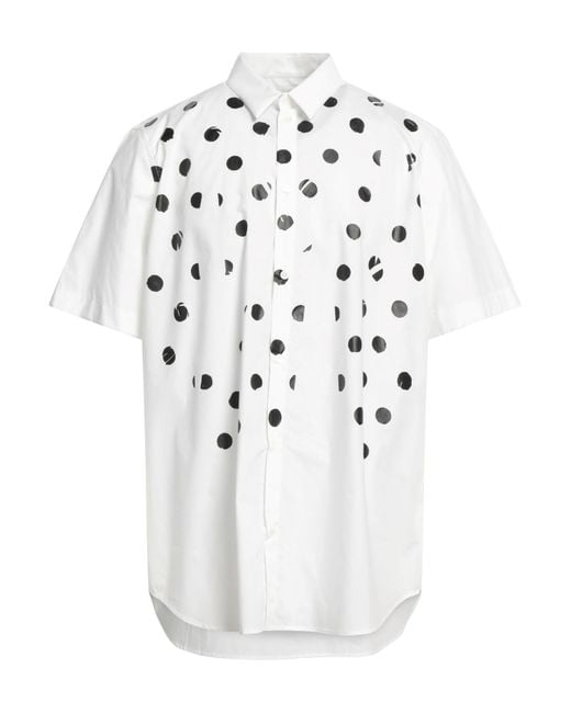 Camicia di Raf Simons in White da Uomo
