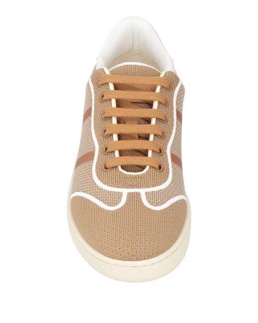 Ferragamo Natural Trainers for men