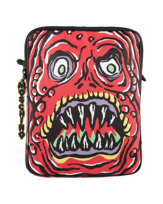 Moschino Red Covers & Cases Textile Fibers