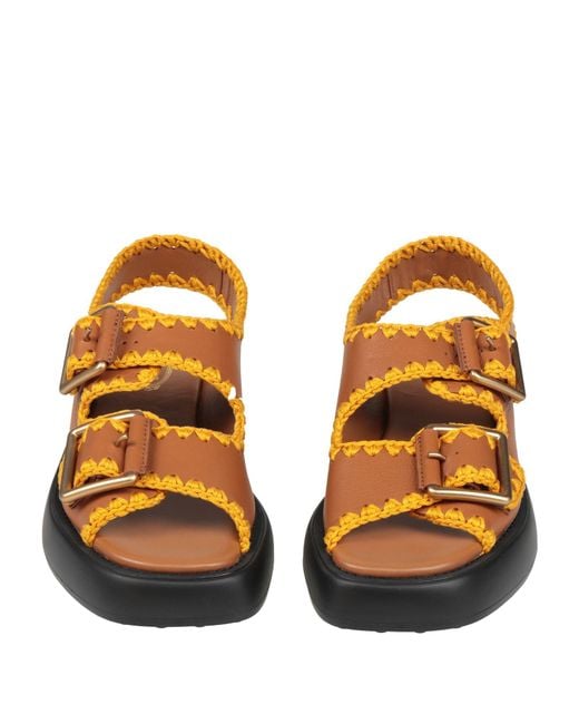 Tod's Brown Sandals