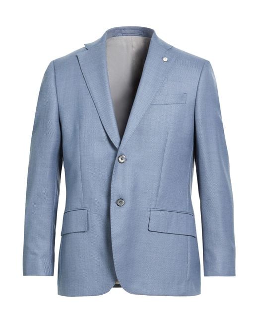L.b.m. 1911 Blue Blazers for men