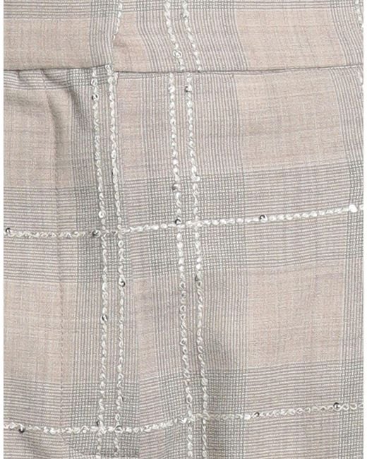 Eleventy Gray Pants Wool, Elastane, Polyester, Viscose