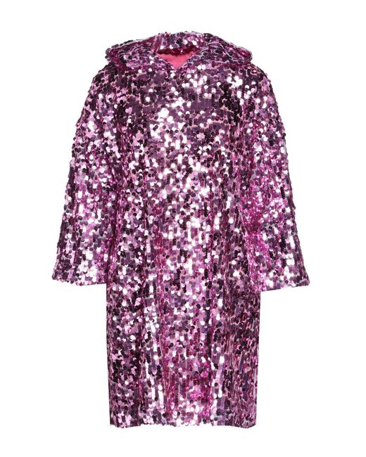 be Blumarine Purple Mini Dress