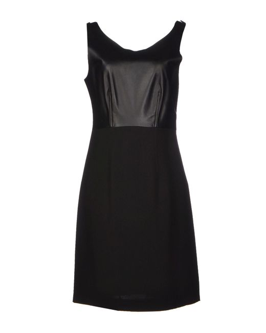 Tara Jarmon Black Mini Dress