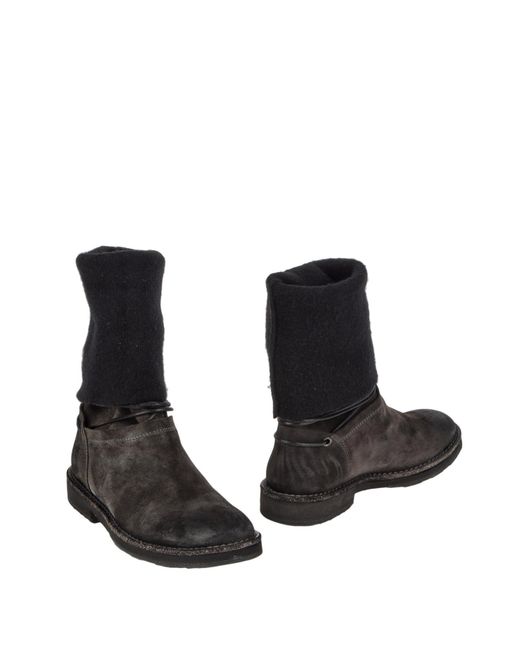 O.x.s. Black Ankle Boots