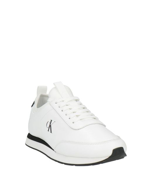 Calvin Klein White Trainers for men