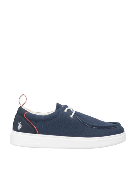 U.S. POLO ASSN. Blue Lace-Up Shoes for men