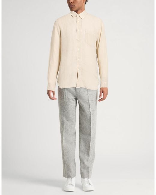 120% Lino Natural Shirts for men