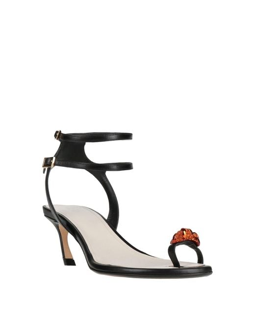 Lanvin White Thong Sandal