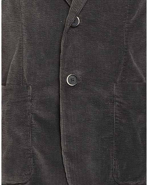 Barena Black Blazer Cotton, Rayon, Elastane for men