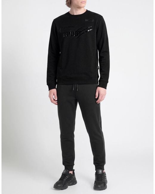 Philipp Plein Black Sweatshirt for men