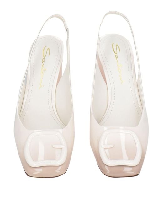Santoni Natural Pumps
