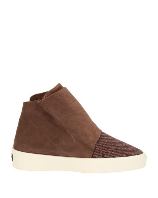 Fear Of God Brown Ankle Boots Leather