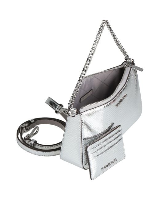 MICHAEL Michael Kors Gray Handbag Polyester, Polyurethane