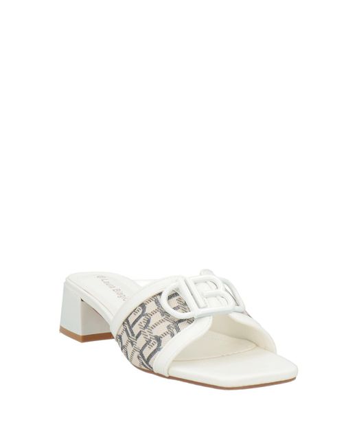 Laura Biagiotti White Sandals