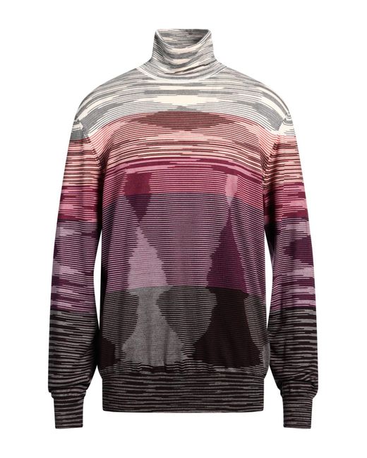 Missoni Pullover Mit Intarsienmuster in Red für Herren