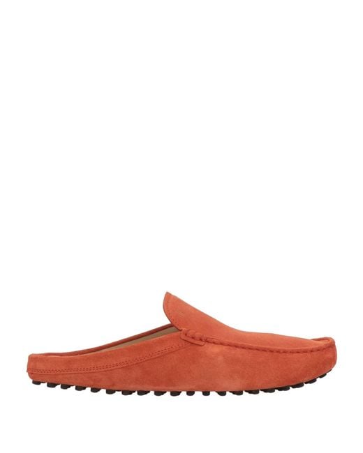 Tod's Red Mules & Clogs for men